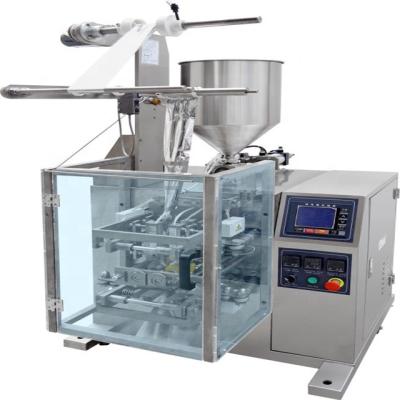 China Easy Food Operate Automatic Liquid Honey Sauce Gel Sachet Packing Machine for sale