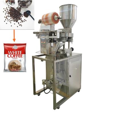 China Manual Feed 5-200G Food Back Sealing Machine Particle Coffee Beans Tea Material Filling and Sealing Machine for sale