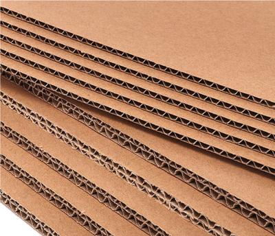 China Moisture Proof Factory Price Corrugated Cardboard E/F/G Flute Sheets Corrugated Board packing paper roll for sale