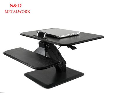 China Sit Stand Desk Converter For Computer (Height) Ergonomically Adjustable Lift Height Adjustable Home Office for sale