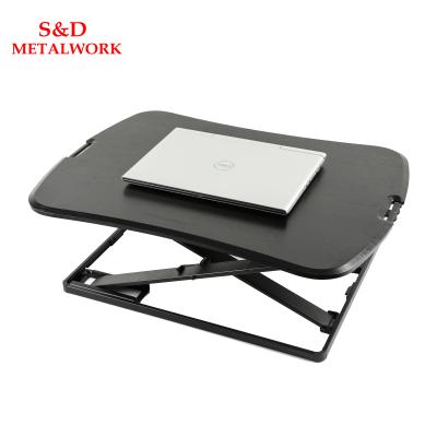 China Adjustable Laptop Sit Stand OfficeDesk Converter (Height) Adjustable Mobile Height for sale