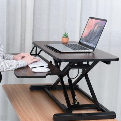 China Adjustable Folding Office Furniture Modern Sit Stand Up Desk Height Adjustable (Height) 32