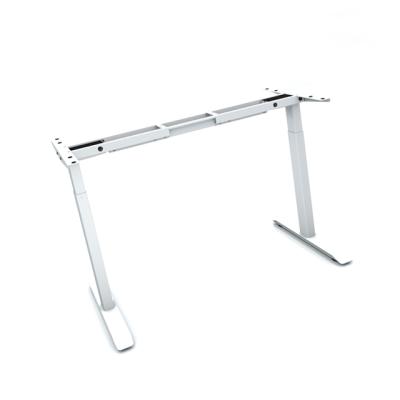 China Table Metal Desk Tilt Back Acrylic With Sit Stand Desk Frame Aluminum Accessory Waist Bands Adjustable Desk Frame for sale