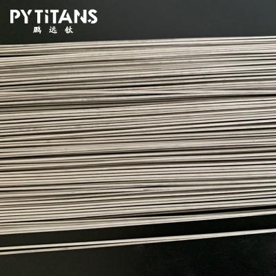 China Direct Selling Wholesale High Strength Straight Pure Titanium Wire For Medical By PYTITANS for sale