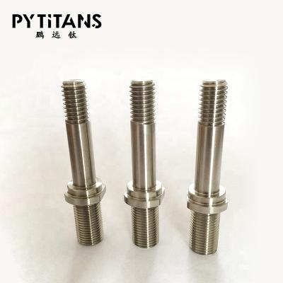 China Motorcycle In Stock Titanium Alloy GR5 Bolt Titanium Bolt Customized CNC Bolts for sale