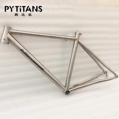 China BMX factory direct sale titanium frame road bike frame for sale