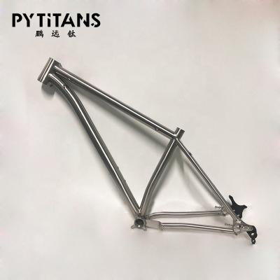 China Titanium Road Bike PYTITANS Bike Frame MTB Road Bike Frame In Stock for sale