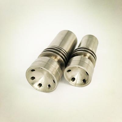 China Titanium Hookah Hose 14mm&18mm Dab Bases Domeless Nail Made In China PY001 for sale