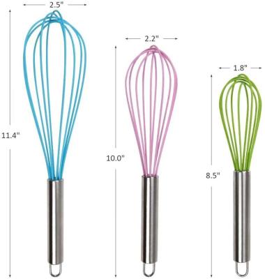 China Viable Egg Beater Mixer Kitchen Tool Silicone Beater For Beating Beating Stirring for sale