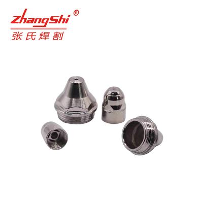 China Zhangshi P-80 Mini Electrode Nozzle Plasma Cutter Plasma Consumables for sale