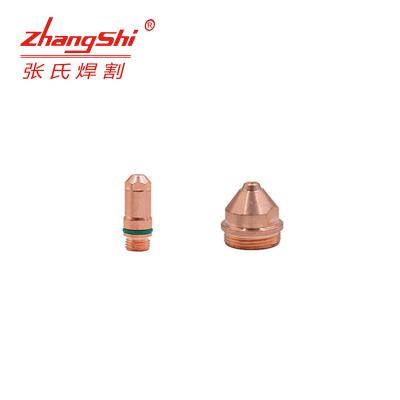 China Plasma Cutter Zhangshi YK-200 200A Electrode Nozzle Plasma Cutting Consumables for sale