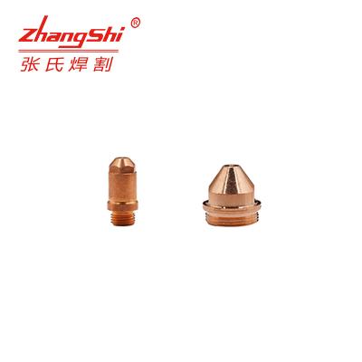 China Plasma Cutter Zhangshi YK-100 Electrode Nozzle Plasma Cutting Consumables for sale