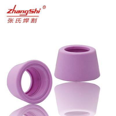 China Ceramic Plasma Cutter Zhangshi SG55 Cap AG60 Nozzle Ceramic Plasma Cutting Consumables for sale