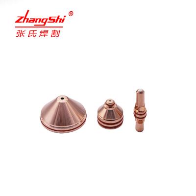 China Plasma Cutting Zhangshi Kaliburn Electrode Nozzle 277282 Plasma 277284 Cutting Parts for sale