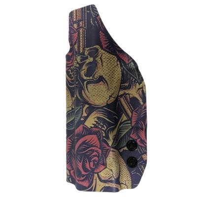 China Peak Kydex Carry Clip Hidden Iwb Glock 19 Concealed Bb Gen 5 Chest Gun Holster Fit for sale