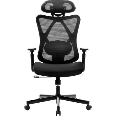 China Adjustable Staff Task Desk (Height) Leather Ergonomic High Back Mesh Cover Cheap Esport Gamer Executive Chair for sale