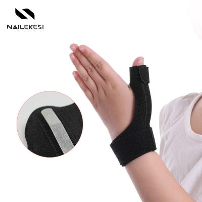 China 2022 Adjustable New Design Black Mallet Finger Splint Finger Fracture Fixation Support Support Bucket Relief for sale