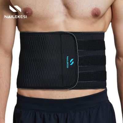 China Breathable Adjustable Waist Support Belt Brace Waist Trainer for sale