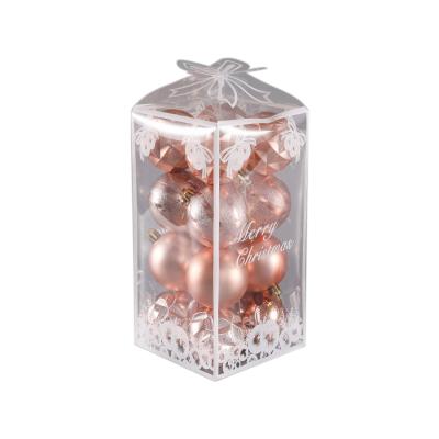 China Sustainable& eco-friendly & Plastic Christmas Tree Ball 6cm 8cm Odorless Custom Design New 10cm for sale