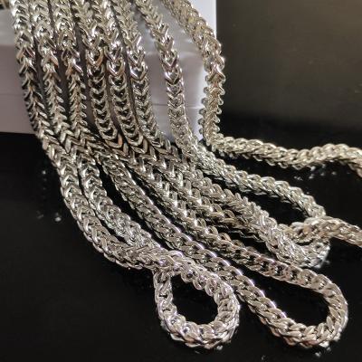 China Hiphop Retail 3mm Franco Hip Hop Jewelry High Quality Franco Chain Necklace for sale