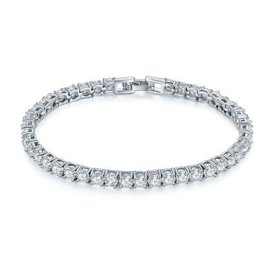 China Comfort Fit Temperament AAA Round Droplets Zircon Crystal Bracelets, Fashionable Women Bracelet, Allergy Free YSS1221 for sale