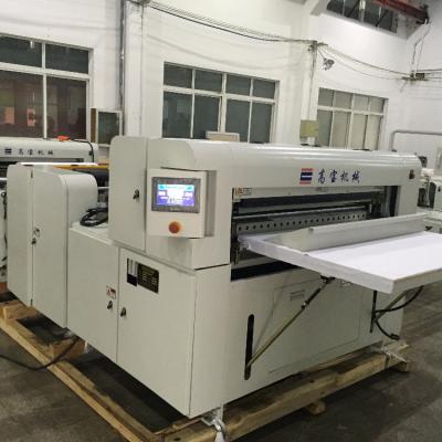 China Gaobao 380V 50HZ Automatic Paper Cutting Machine High Speed ​​Small Roll To Cover Cutting Machine for sale