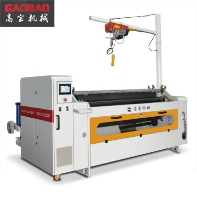 China Automatic Factory Gaobao Paper / Plastic Sheet Slitting And Rewinding Machine For Sale for sale