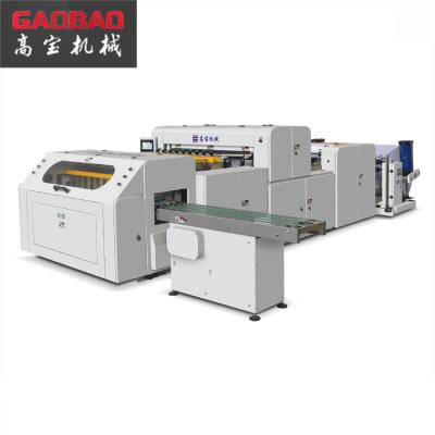 China High Precision 50HZ A4 Paper Size Gaobao Roll Paper Sheet Cutting And Packaging Machine for sale