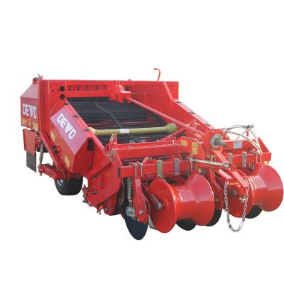 China Intelligent potato control system potato machinery 2 row agricultural potato harvester for sale for sale