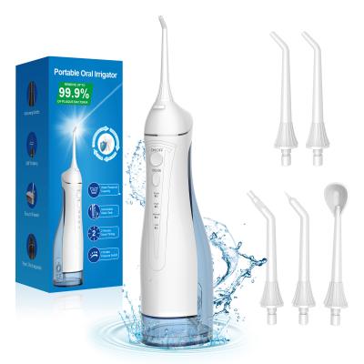 China Dental Water Flosser OLED Display Rechargeable Colorful Dental Oral Care Oral Irrigator for sale