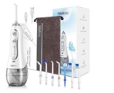 China 8 extremidades de boca Electric riegan Flosser portátil para la limpieza de los dientes en venta