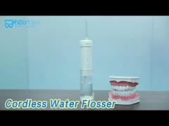 Oral Cordless Water Flosser Irrigator 200ml 2500mah Mini Waterproof