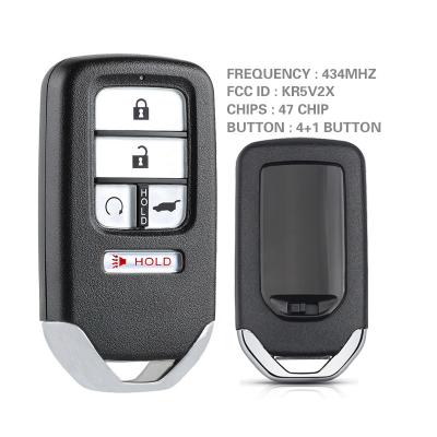 China Replacement Honda Jazz Grace Fit CN003136-F City Driver CR-V Civic Smart Remote Control Car Key 4 Buttons 433MHz for sale