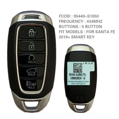 China For Hyundai Santa Fe 2019+ Genuine Smart Key CN020168 For Hyundai Santa Fe 2019+ Genuine Smart Key, 5Buttons, 433MHz 95440-S1050 Keyless Go for sale