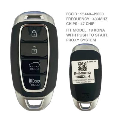 China For Hyundai Kona Smart Key 2018 CN020121 For Hyundai Kona Smart Key 2018 Less Entry Remote Key 95440-J9000 for sale