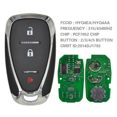 China For Chevrolet Camaro CN014082-B For Chevrolet Camaro Equinox Cruze Malibu Spark Car HYQ4EA HYQ4AA ID46 PCF7952 Remote Control Chip 315/434mhz for sale