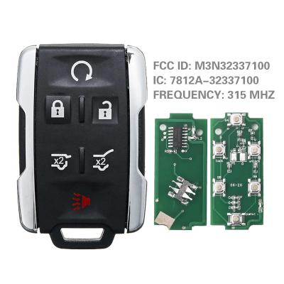 China For 2014-2018 Chevrolet Silverado Colorado GMC Remote Key CN019014 For 2014-2018 Chevrolet Silverado Colorado GMC Keyless Entry 315Mhz FCCID M3N32337100 Remote for sale