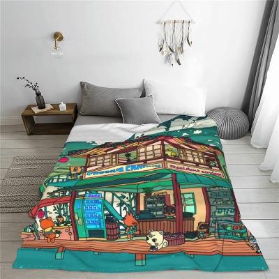 China Anti-pilling Soft Flannel Fleece Blanket Seasons For Pets Lay Sofa Bedspreads Beach Traveling Living Room Camping Picnic Blankets for sale