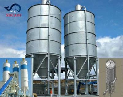 China SDCADI bulk storage brand customization with storage silo hopper stainless cement silo for sale