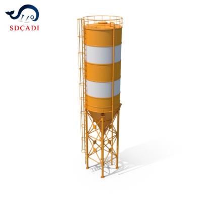 China Ash Silo Burning Cement Bulk Storage SDCADI 31 Ton 10 m3 Brand Customization for sale