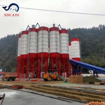 China SDCADI 500 Ton Large Capacity Storage Brand Customization Drying 10 Ton 5 Ton Mini Stainless Mobile Cement Silo for sale