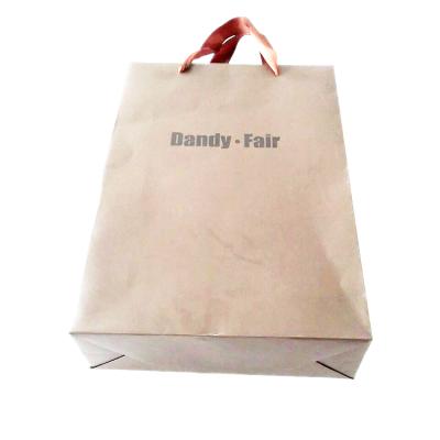 China Custom Recyclable For Food Grade Kraft Paper Bag Recycled Brown Paper Bag With Logo Printed Kraft Paper Bag for sale