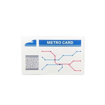 China Waterproof / waterproof wholesale full color printing transit project rfid chip ticket to bus for sale