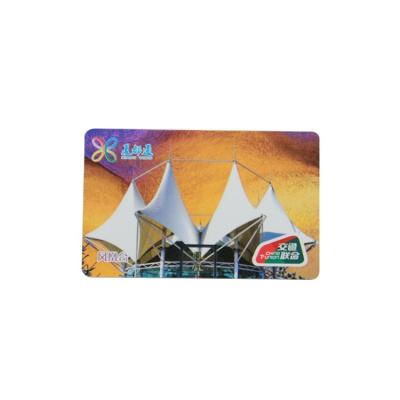 China Factory price popular tourist waterproof/waterproof bus ticket rfid smart card for sale