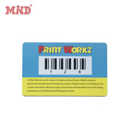 China Waterproof / Waterproof Loyalty Membership Barcode PVC Card for sale