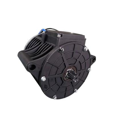 China Waterproof QS Mid Motor 138 3000W v2 100kph Drive Motor Belt Type and Sprocket Type V2 for E-dirt Bike/E-Scooter for sale