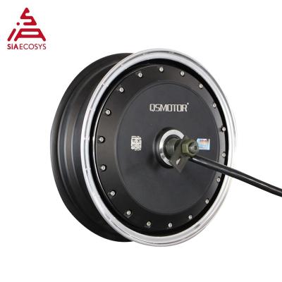 China DIY QS Electric Motor Monster 13inch 273 Dual Double Stator 8000W Brushless DC Wheel Hub Motor For Sale for sale