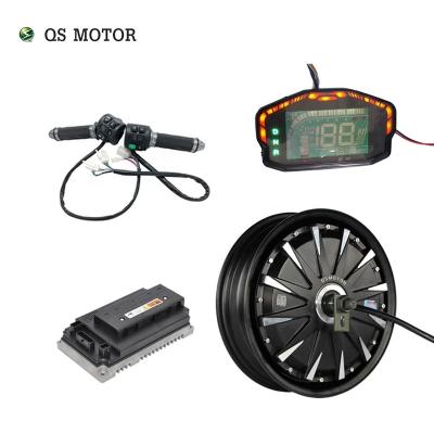 China Other QS motor 12inch 3000W 260 V1.12 72v 70kph BLDC in wheel hub motor with EM72100SP controller motor kits for ectric scooter for sale