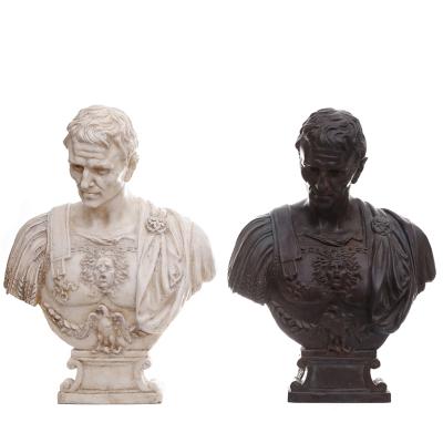 China Bust Head Home Art Europe Factory Supply Ornaments Decoration Resin Drawing Statues for sale