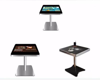 China Indoor Touch Table Smart Coffee Table Waterproof Touch Screen Interactive Coffee Conference Multi Game Table for sale